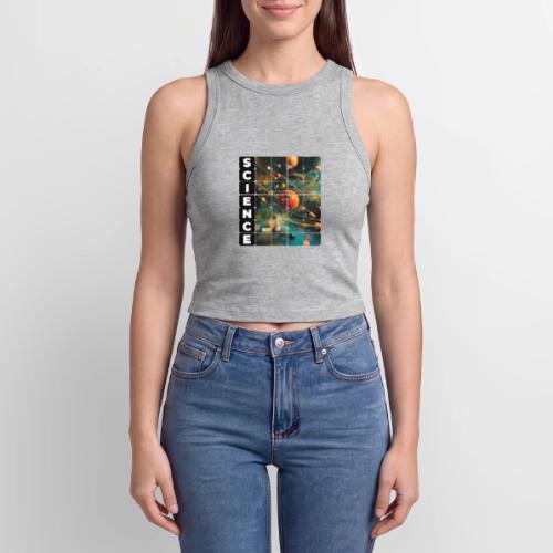 Atomic Science Vision - Slim Fit Rib Women's Tank Top