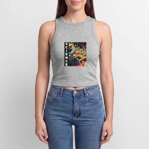 Molecular Science - Slim Fit Rib Women's Tank Top