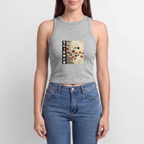 Science in Structure - Slim Fit Rib Women's Tank Top