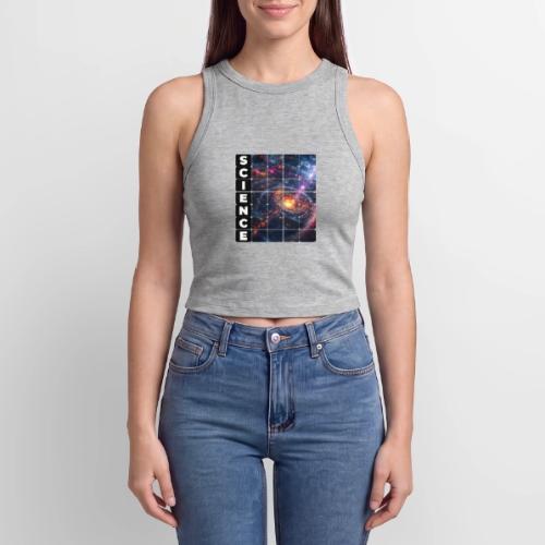 Science Spiral - Slim Fit Rib Women's Tank Top