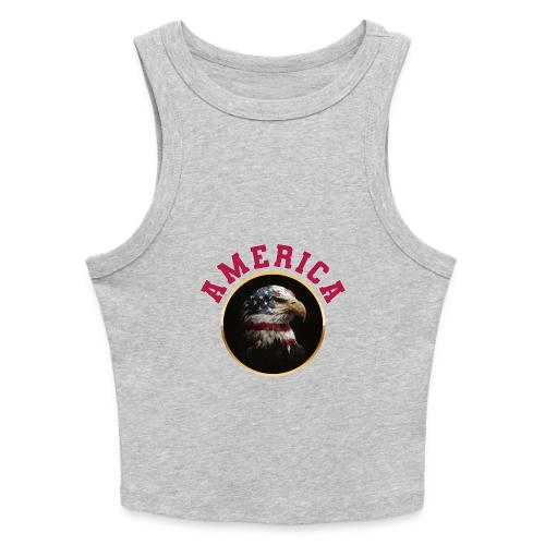 America Soars - Slim Fit Rib Women's Tank Top