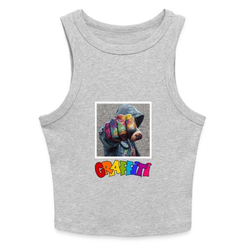 Graffiti: Urban Expression - Slim Fit Rib Women's Tank Top