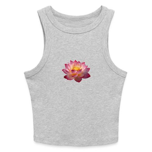 Serenity Lotus Grace - Slim Fit Rib Women's Tank Top