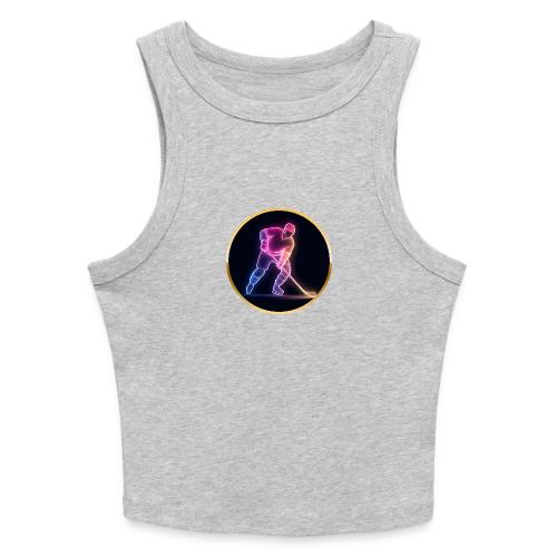 Hockey: Neon Ice Rush - Slim Fit Rib Women's Tank Top