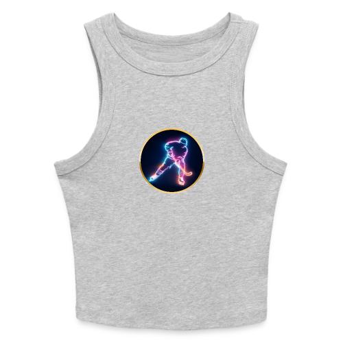 Golden Neon Hockey - Slim Fit Rib Women's Tank Top