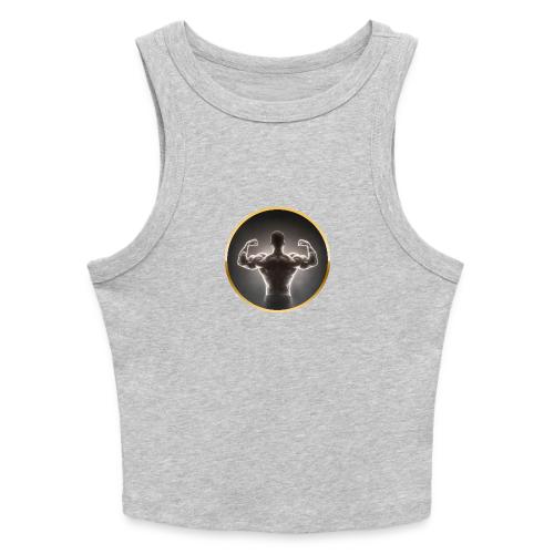 Bodybuilding: Neon Strength Frame - Slim Fit Rib Women's Tank Top
