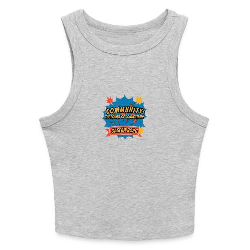 OASFAA 2026 - Slim Fit Rib Women's Tank Top