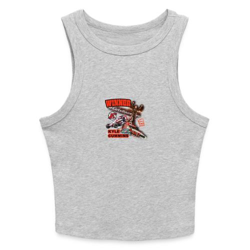Kyle Cummins #LetsRaceTwo Winner - Slim Fit Rib Women's Tank Top