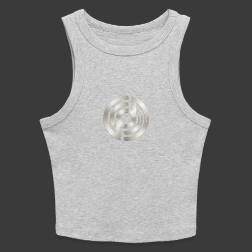 Open Musicians Collective Chrome Logo - Slim Fit Rib Women's Tank Top