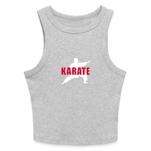 Karate Focus - Slim Fit Rib Women's Tank Top