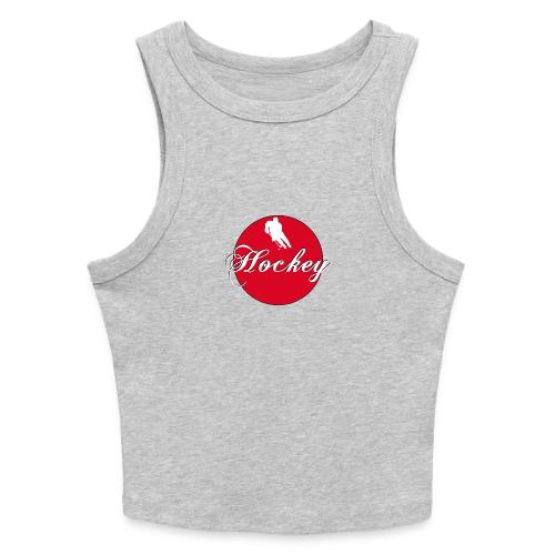Hockey: Puck Zone - Slim Fit Rib Women's Tank Top