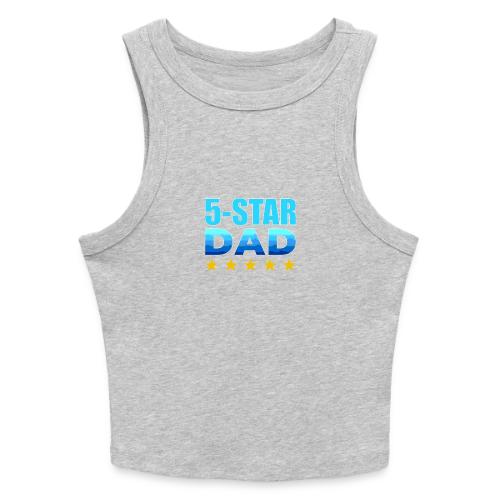 Five Stars Dad - Slim Fit Rib Women's Tank Top