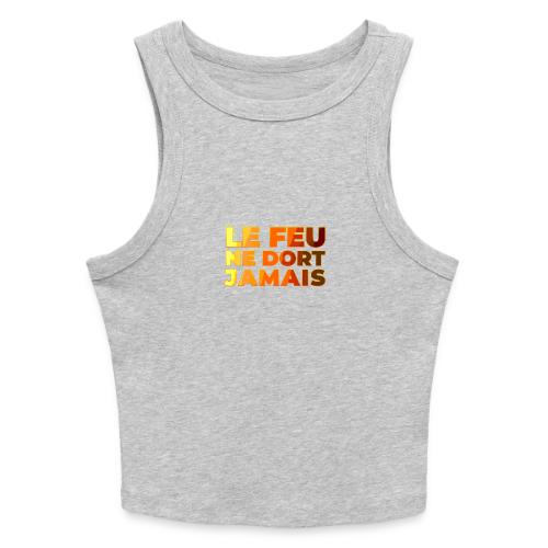 Fire never sleeps - Slim Fit Rib Women's Tank Top