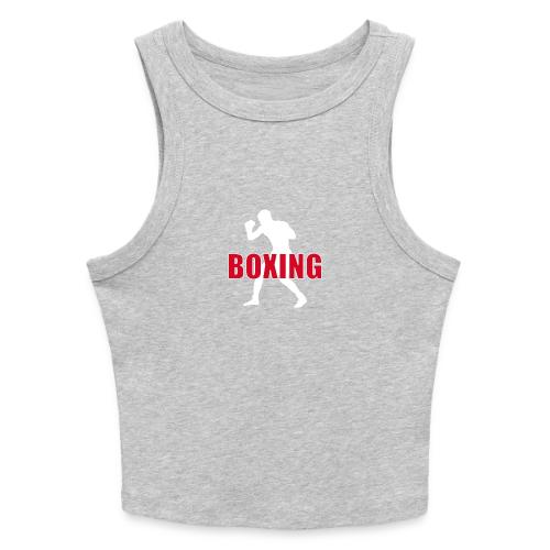Boxing Force - Slim Fit Rib Women's Tank Top