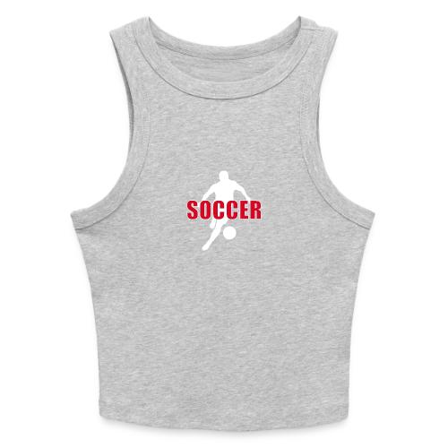 Power Kick Soccer - Slim Fit Rib Women's Tank Top