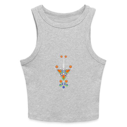 Amazigh: Tazerzit Heritage - Slim Fit Rib Women's Tank Top