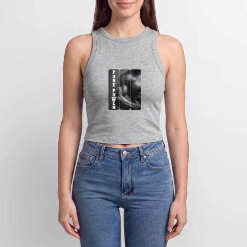 Bodybuilding: Pure Power - Slim Fit Rib Women's Tank Top