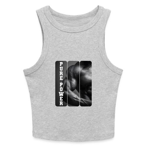 Bodybuilding: Pure Power - Slim Fit Rib Women's Tank Top