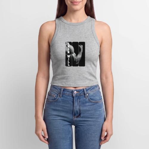 Bodybuilding: Iron Will - Slim Fit Rib Women's Tank Top