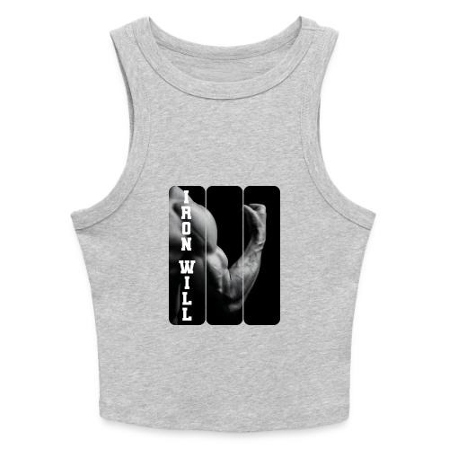 Bodybuilding: Iron Will - Slim Fit Rib Women's Tank Top