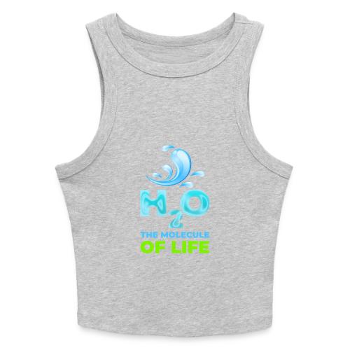 The Molecule of Life - Slim Fit Rib Women's Tank Top