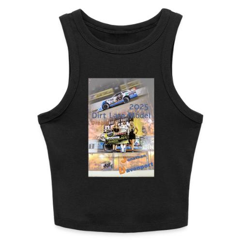 Jonathan Davenport DLM Eldora Speedway 2025 - Slim Fit Rib Women's Tank Top