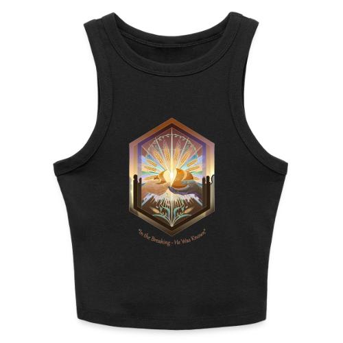 Easter In the Breaking He Was Known T Shirt, Gift - Slim Fit Rib Women's Tank Top