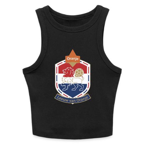 Netherlands Lion Crest T-Shirt, Dutch Badge Gift - Slim Fit Rib Women's Tank Top