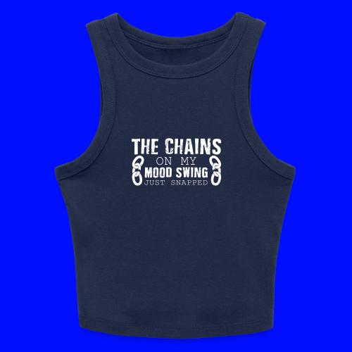 Mood Swings - Slim Fit Rib Women's Tank Top