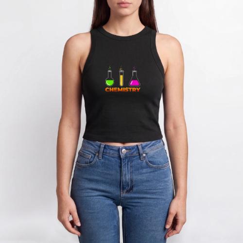 Chemistry: Elements in Motion - Slim Fit Rib Women's Tank Top