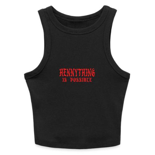 hennythingispossible - Slim Fit Rib Women's Tank Top