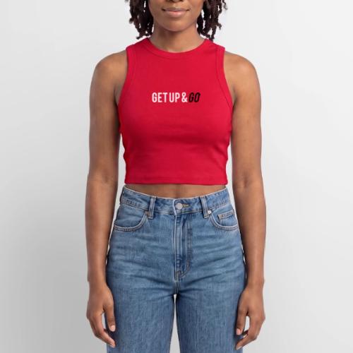 Get Up and Go - Slim Fit Rib Women's Tank Top