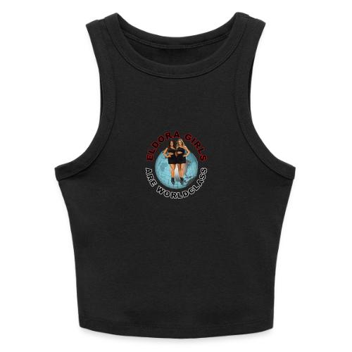 Eldora Girls Are Worldclass - Slim Fit Rib Women's Tank Top