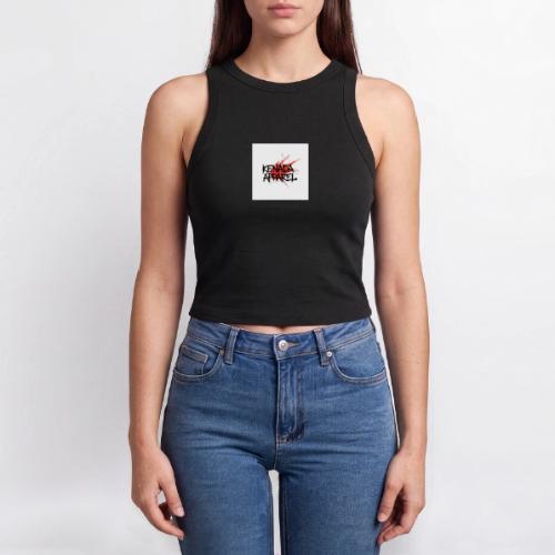 Kenada Apparel graffiti splash - Slim Fit Rib Women's Tank Top