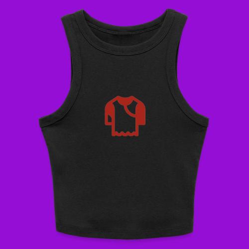 Logo outline - Slim Fit Rib Women's Tank Top