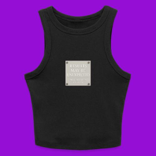 Results - White - Slim Fit Rib Women's Tank Top