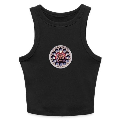 Easter Rose Resurrection T Shirt, Spring Gift - Slim Fit Rib Women's Tank Top