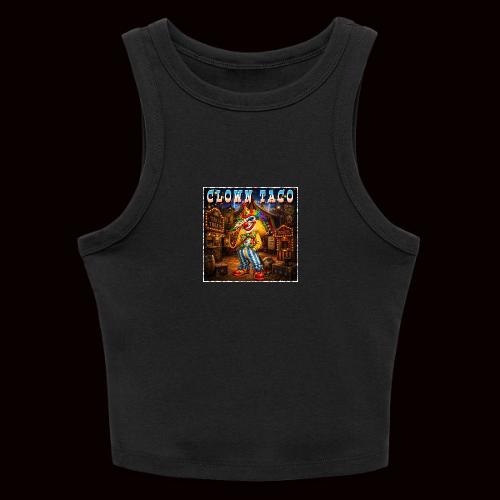 The Clown Taco Circus Humor Character - Slim Fit Rib Women's Tank Top