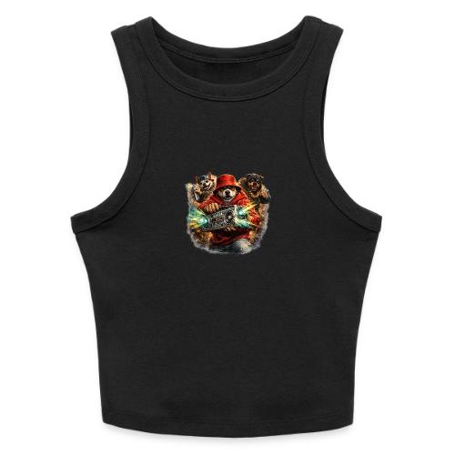Urban Beat Dog Heroes - Slim Fit Rib Women's Tank Top