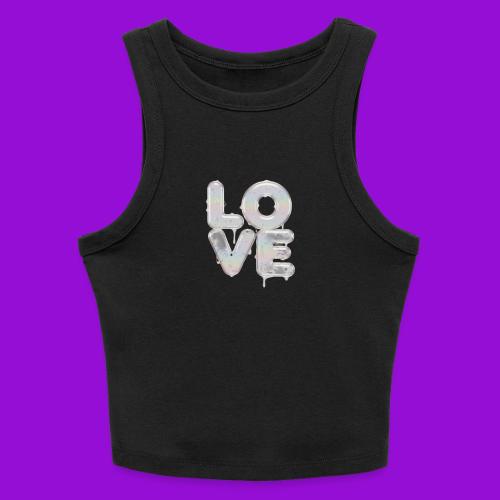Love - Slim Fit Rib Women's Tank Top