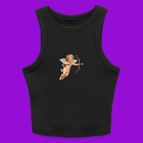 Cupid with twohearts set - Slim Fit Rib Women's Tank Top