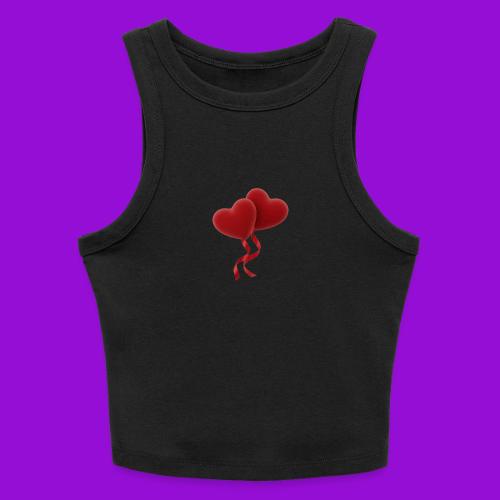 Two hearts together - Slim Fit Rib Women's Tank Top