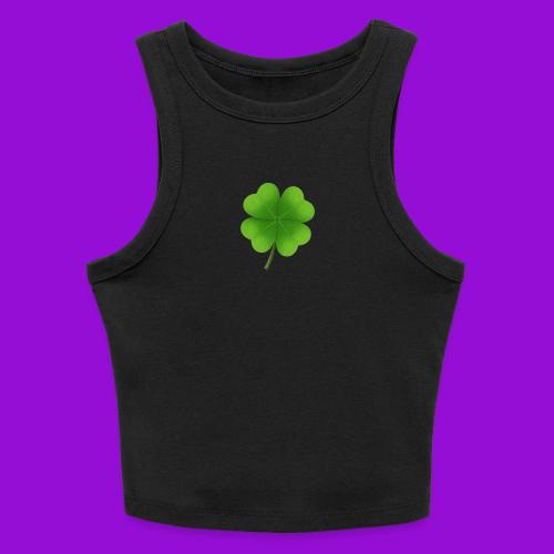 Four leaf clover - Slim Fit Rib Women's Tank Top