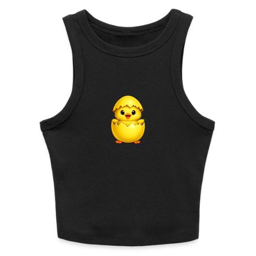 Easter Chick yellow - Slim Fit Rib Women's Tank Top