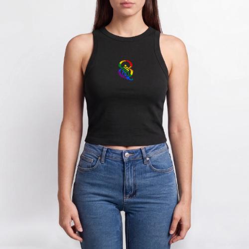 Pride - Slim Fit Rib Women's Tank Top