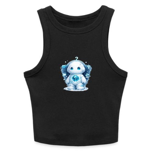 Snowy AI - Slim Fit Rib Women's Tank Top