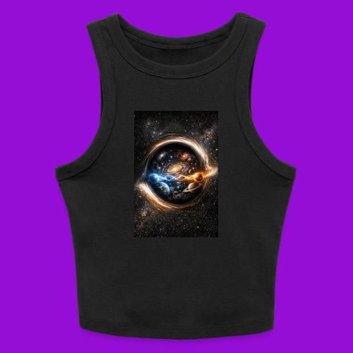 EntangledPhotonsWormhole - Slim Fit Rib Women's Tank Top