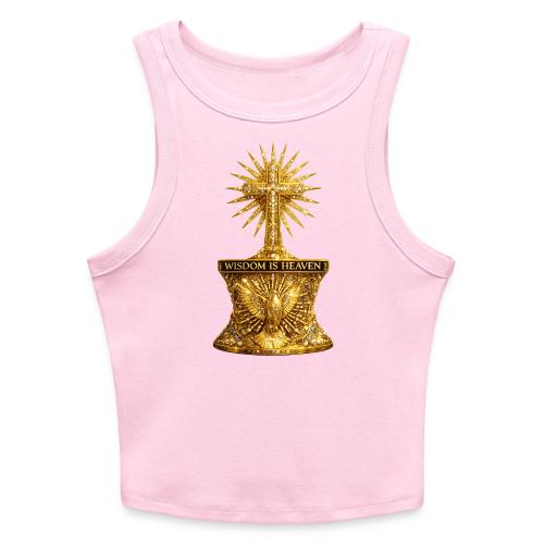 Wisdom is Heaven - Slim Fit Rib Women's Tank Top