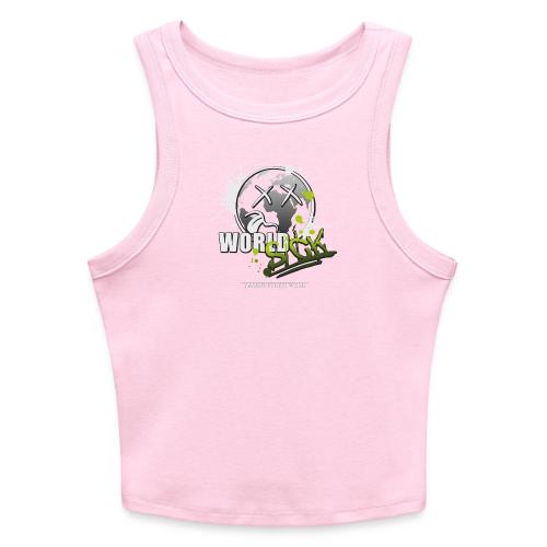 world sick - Slim Fit Rib Women's Tank Top
