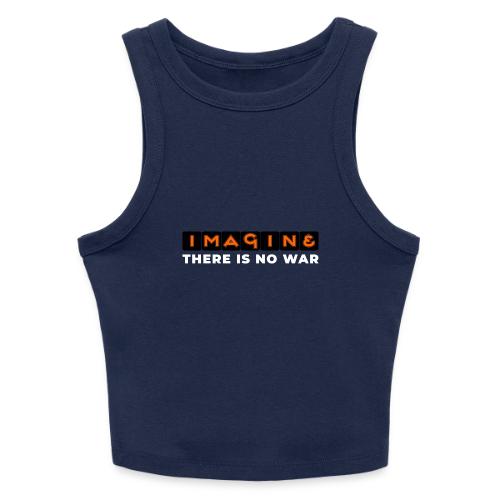 Imagine, There Is No War - Slim Fit Rib Women's Tank Top